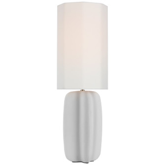 Alessio LED Table Lamp in Plaster White (268|KW 3022PW-L)