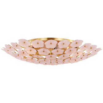 Leighton LED Flush Mount in Soft Brass (268|KS 4068SB-BLS)
