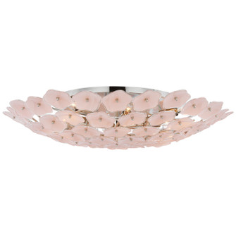 Leighton LED Flush Mount in Polished Nickel (268|KS 4068PN-BLS)