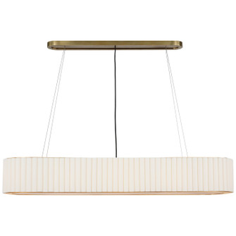 Palati LED Linear Chandelier in Hand-Rubbed Antique Brass (268|IKF 5445HAB-L)