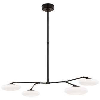 Brindille LED Chandelier in Gun Metal (268|CD 5014GM-WG)