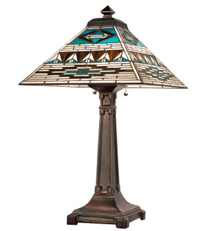 Valencia Mission Two Light Table Lamp in Mahogany Bronze (57|263186)