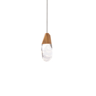 Martini LED Mini Pendant in Aged Brass (529|BPD20207O-AB)