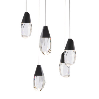 Martini LED Chandelier in Black (529|BPD20205O-BK)