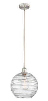 Edison One Light Mini Pendant in Brushed Satin Nickel (405|616-1S-SN-G1213-12)