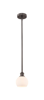 Edison One Light Mini Pendant in Oil Rubbed Bronze (405|616-1S-OB-G121-6)