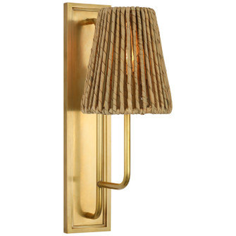 Rui LED Wall Sconce in Hand-Rubbed Antique Brass (268|AL 2060HAB-NAB)