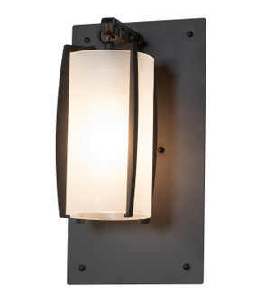 Cilindro Structure One Light Wall Sconce in Black Metal,Oil Rubbed Bronze (57|261886)