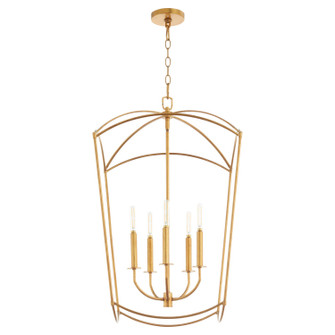 Mantle Five Light Entry in Gold Leaf (19|6812-5-74)