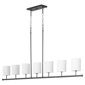 Harmony Seven Light Linear Chandelier in Matte Black (19|647-7-59)