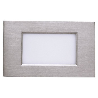 Integrated Step Light in Brushed Nickel (418|SLE-F-120V-MCT-BN)