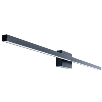 Rotatable Slim Vanity in Matt Black (418|LVS-48-MCT5-BK)