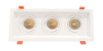 LED Recessed Light in White (418|LRD-10W-27K-WTM3-WH)