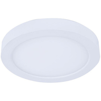 Flush Mount in White (418|FMLE-R5-MCT5-E26)