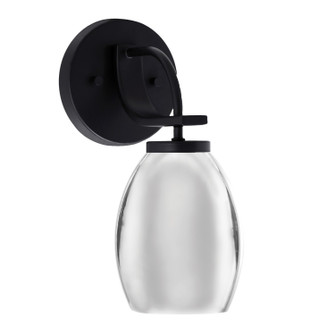 Cavella One Light Wall Sconce in Matte Black (200|3911-MB-426-CH)