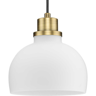 Garris One Light Mini Pendant in Vintage Brass (54|P500406-163)