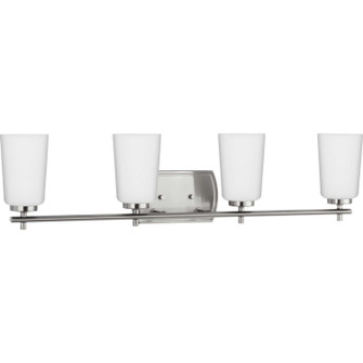 Adley Four Light Bath in Brushed Nickel (54|P300468-009)