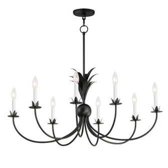 Paloma Eight Light Chandelier in Anthracite (16|2888AR)