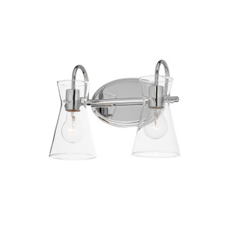 Ava Two Light Bath Vanity in Polished Chrome (16|12482CLPC)