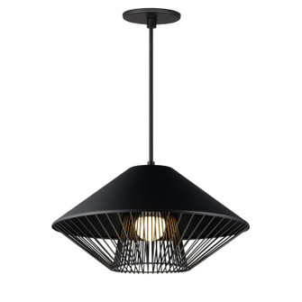 Phoenix LED Pendant in Black / Gold (86|E11395-BKGLD)