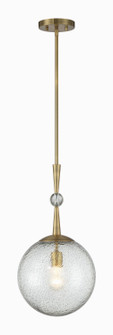 Poluluxe One Light Mini Pendant in Oxidized Aged Brass (7|1337-923)