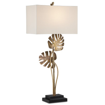 Heirloom One Light Table Lamp in Antique Brass/Black (142|6000-0881)