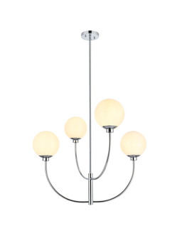 Nyomi Four Light Chandelier in Chrome (173|LD814D30C)