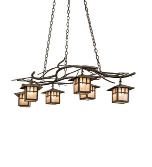 Winter Solstice Six Light Chandelier in Oil Rubbed Bronze (57|265801)