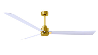 Alessandra 72''Ceiling Fan in Brushed Brass (101|AK-BRBR-MWH-72)