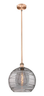 Edison One Light Pendant in Antique Copper (405|616-1S-AC-G1213-14SM)