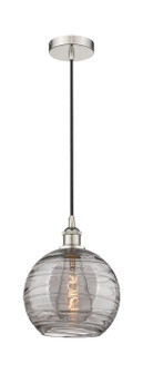 Edison One Light Mini Pendant in Polished Nickel (405|616-1P-PN-G1213-10SM)