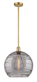 Ballston One Light Pendant in Satin Gold (405|516-1S-SG-G1213-14SM)