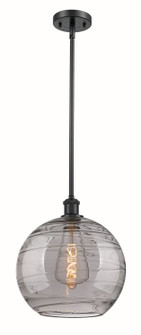 Ballston One Light Mini Pendant in Matte Black (405|516-1S-BK-G1213-12SM)