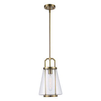 River One Light Pendant in Antique Gold (110|PND-2232 AG)