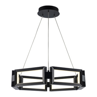 Mythos LED Chandelier in Black (110|MDN-1588 BK)