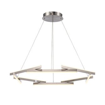 Celestia LED Chandelier in Brushed Nickel (110|MDN-1566 BN)