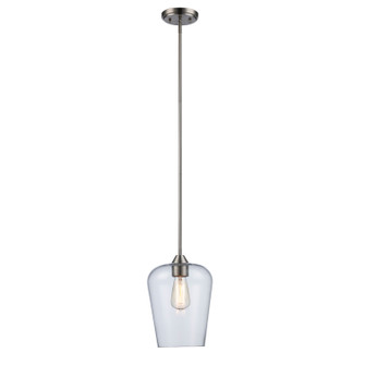 Kieran One Light Pendant in Brushed Nickel (110|71830 BN)