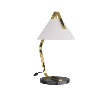 Vernon One Light Table Lamp in Antique Brass (314|PDC08-SH009)