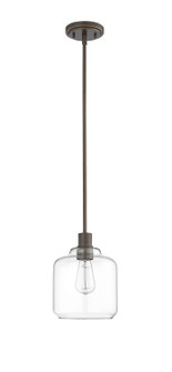 Asheville One Light Mini-Pendant in Rubbed Bronze (59|46901-RBZ)