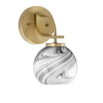 Cavella One Light Wall Sconce in New Age Brass (200|3911-NAB-4109)