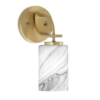 Cavella One Light Wall Sconce in New Age Brass (200|3911-NAB-3009)