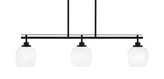 Odyssey Three Light Island Pendant in Matte Black (200|2636-MB-4811)