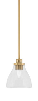 Odyssey One Light Mini Pendant in New Age Brass (200|2601-NAB-4760)
