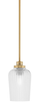 Odyssey One Light Mini Pendant in New Age Brass (200|2601-NAB-4250)