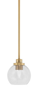 Odyssey One Light Mini Pendant in New Age Brass (200|2601-NAB-4100)