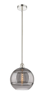 Edison One Light Mini Pendant in Polished Nickel (405|616-1S-PN-G556-12SM)