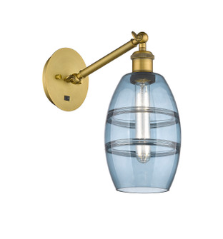 Ballston One Light Wall Sconce in Brushed Brass (405|317-1W-BB-G557-6BL)