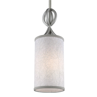 Feiss - Parchment Park One Light Mini Pendant in Dark Silver (454|P1345SL)