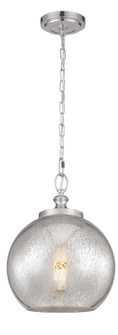 Tabby One Light Pendant in Brushed Steel (454|P1317BS)