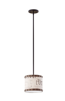Feiss - Jacqueline One Light Pendant in Oil Rubbed Bronze (454|P1265ORB)
